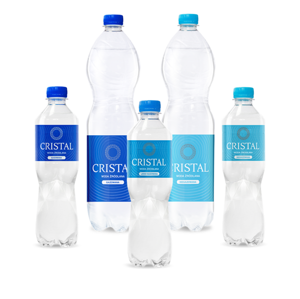 Cristal; 0.5 L Woda Nie Gaz