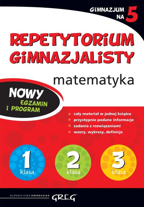 Matematyka Repetytorium Gimnazjalisty Wyd. 3