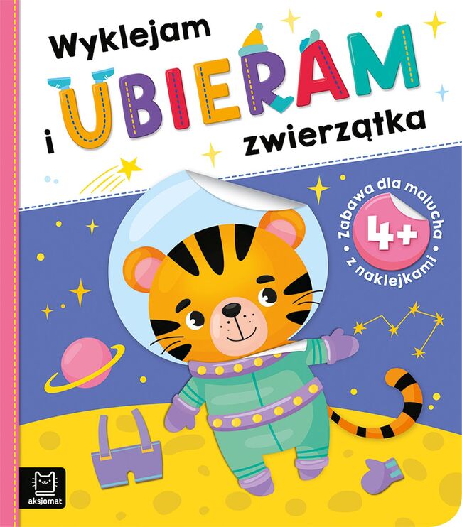 Wyklejam I Ubieram Zwierzątka. Zabawa Z Naklejkami