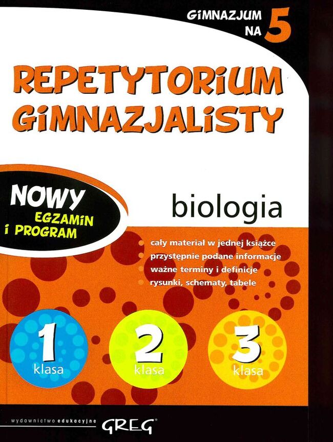 Biologia Repetytorium Gimnazjalisty