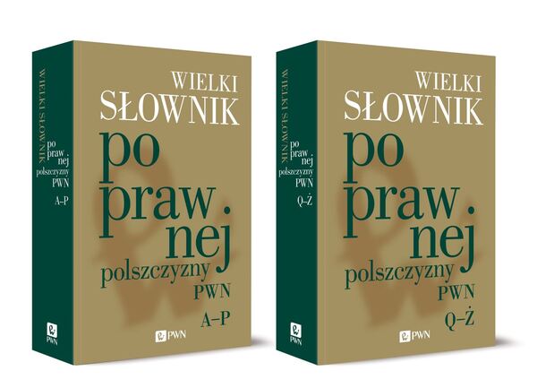 Pakiet Wielki Słownik Poprawnej Polszczyzny Pwn. Tomy 1 2