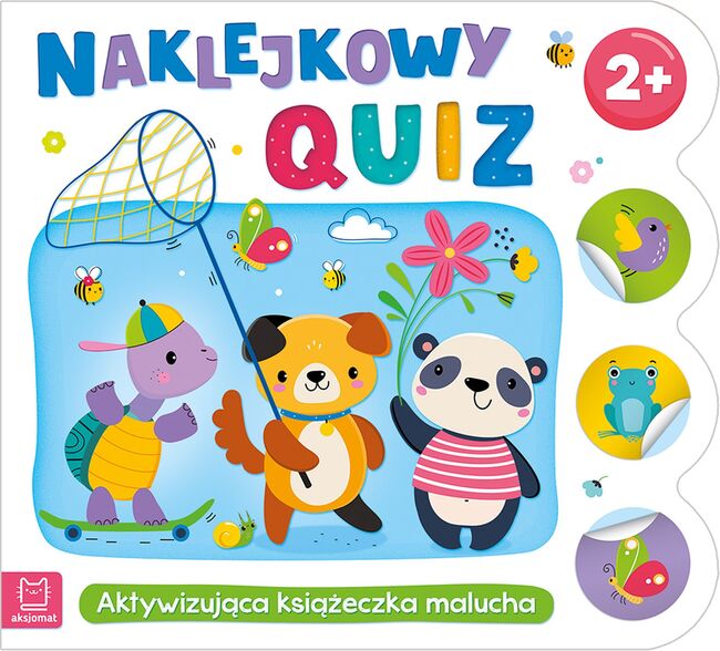 Aktywizująca Książeczka Malucha. Naklejkowy Quiz. 2+