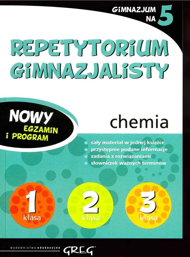 Chemia Repetytorium Gimnazjalisty