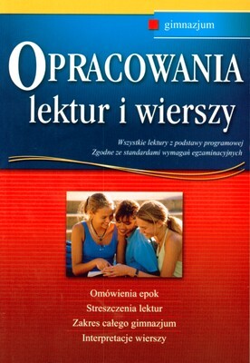 Opracowania Lektur I Wierszy Gimnazjum