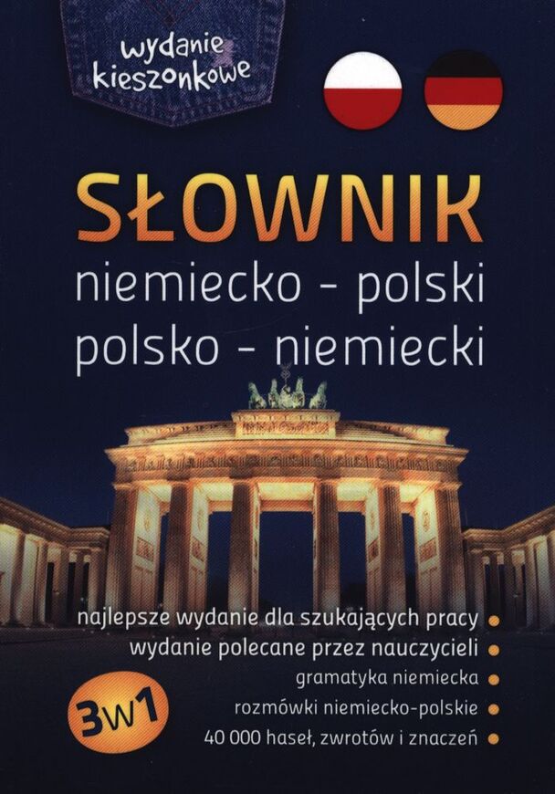 Słownik Niemiecko Polski Polsko Niemiecki Wyd. Kieszonkowe