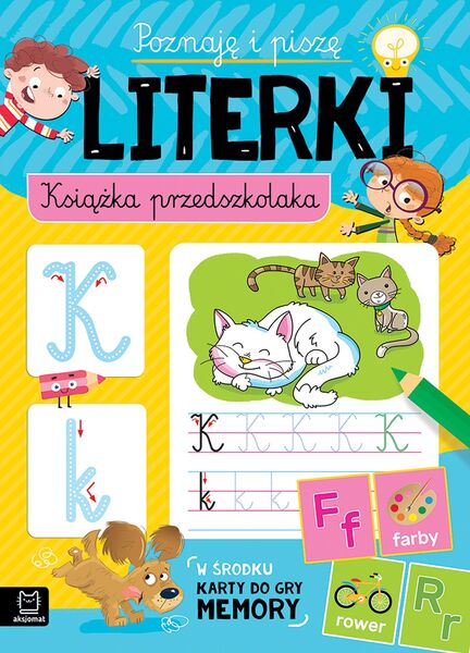 Poznaję I Piszę Literki. Książka Przedszkolaka