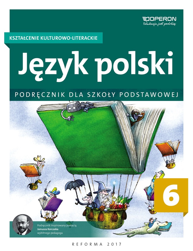 Język Polski Podręcznik Kształcenie Kulturowo Literackie Dla Klasy 6 Szkoły Podstawowej